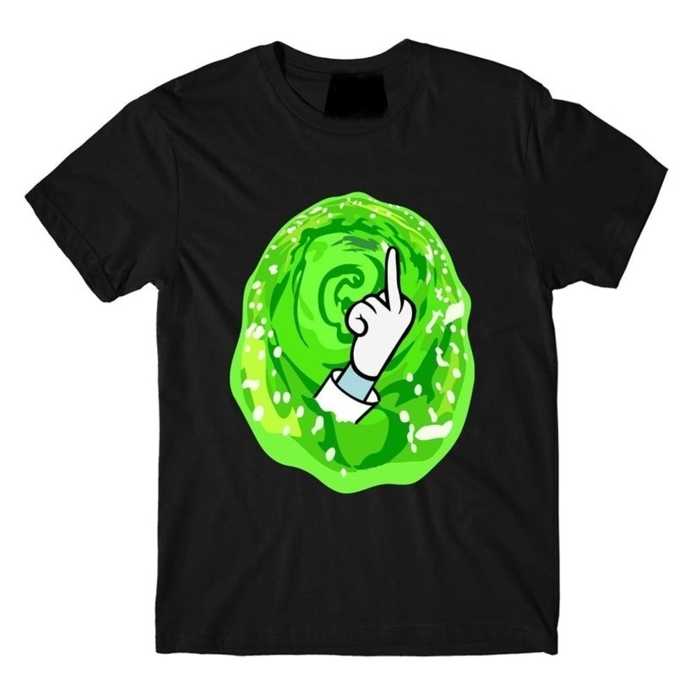 Rick And Morty INTERGALACTIC SCREW Cartoon Fan Retro T-Shirt